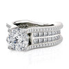 Michael M LOUD 18K White Gold Engagement Ring R754-2