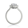 Michael M DEFINED 18K White Gold Engagement Ring R785-2