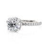 Michael M CROWN Round Center Diamond Engagement Ring R788-1.5