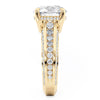 Michael M CROWN Round Center Diamond Engagement Ring R797-4