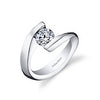 Gelin Abaci Tension Diamond Engagement Ring TR-273A