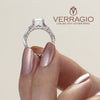 Verragio Princess-cut Center Diamond Engagement Ring VENETIAN-5003