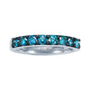 Sandra Biachi Interchangeable Blue Diamond Single Row Band BC201BD