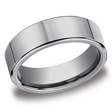 Benchmark Traditional Tungsten Men's Wedding Band CF270TG