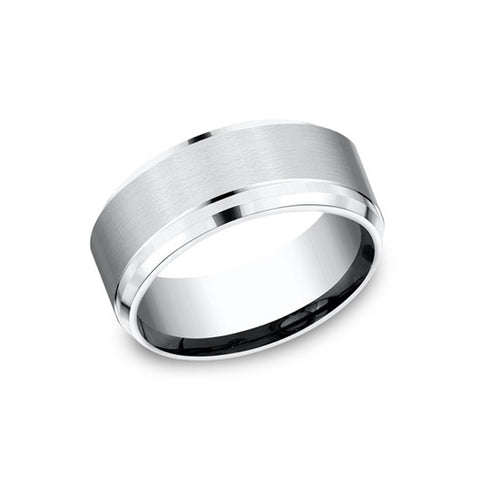 Benchmark Cobalt Chrome Comfort-Fit 9MM Men's Wedding Band CF69486CC