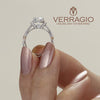 Verragio Parisian Halo Split Band Diamond Engagement Ring PARISIAN-117R