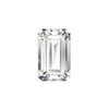 EGL USA 0.57 CT Emerald Step Diamond, E, VS2, Very Good Polish, Very Good Symmetry