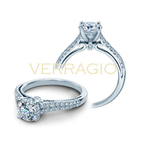 Verragio Round Center Diamond Engagement Ring COUTURE-0382R