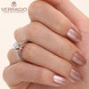 Verragio 18K White & Rose Gold Engagement Ring COUTURE-0445-2WR