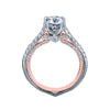 Verragio Two-Tone Diamond Engagement Ring COUTURE-0452R-2WR