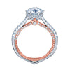 Verragio Round Diamond Center Engagement Ring COUTURE-0458RD-2WR