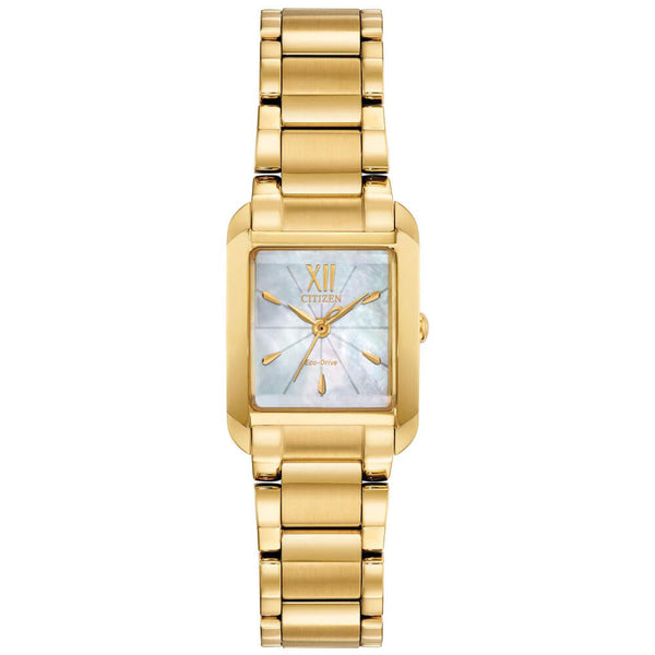 Citizen Bianca Yellow Gold-Tone Eco-Drive Ladies Watch EW5552-53D