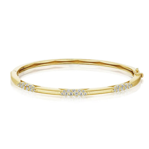 Tacori 18K Yellow Gold 360° Slim Bangle FB668SY-M