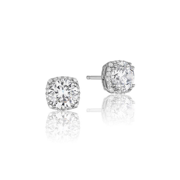 Tacori Dantela Bloom Diamond Stud Earrings FE6438