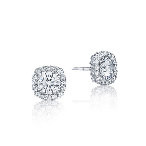 Tacori Full Bloom Diamond Stud Earrings FE803CU65