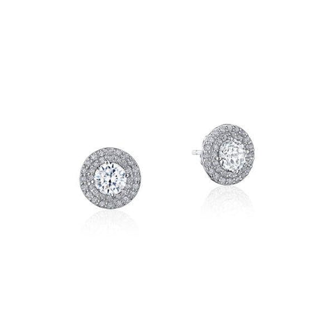 Tacori Double Bloom Diamond Earring FE810RD65