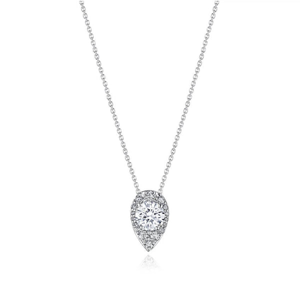 Tacori 17" Pear Bloom Diamond Necklace FP811SRDPS65
