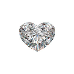 0.73CT Heart Brilliant Diamond, I, I2, Good Polish, Fair Symmetry, GIA 2185131539