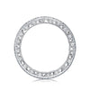 Tacori 1/2 Way Channel Set Women's Wedding Band HT2513RDB12X