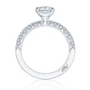 Tacori Petite Crescent Platinum Engagement Ring HT254515PR55