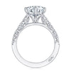 Tacori Platinum Six-pronged Diamond Engagement Ring HT254625RD8