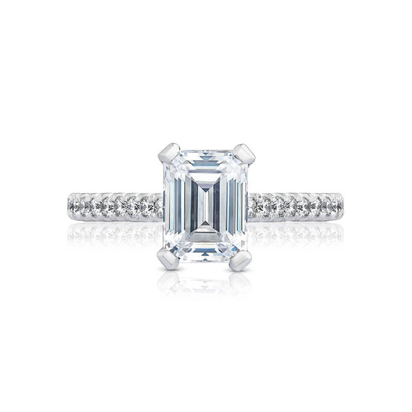 Tacori Emerald Cut Solitaire Engagement Ring HT2546EC75x55