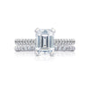 Tacori Emerald Cut Solitaire Engagement Ring HT2546EC75x55