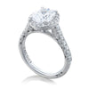 Tacori Platinum Oval Bloom Engagement Ring HT254725OV9X7