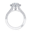 Tacori Round with Cushion Bloom Engagement Ring HT2548CU7