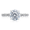 Tacori Platinum 1/2 Way Round Solitaire Engagement Ring HT2558RD7