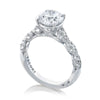 Tacori Platinum 1/2 Way Round Solitaire Engagement Ring HT2558RD7