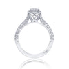 Tacori Petite Crescent Oval Center Diamond Engagement Ring HT2571OV75X55