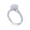 Tacori Round Bloom Engagement Ring HT2571RD7PK