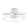 Tacori Founder's Collection Oval Center Solitaire Engagement Ring HT2580OV85X65W