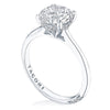 Tacori Round Solitaire Platinum Engagement Ring HT2580RD8