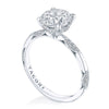 Tacori 18K White Gold Round Solitaire Engagement Ring HT2582RD65