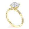 Tacori 18K Yellow Gold 1/2 Way Round Solitaire Engagement Ring HT2582RD75Y