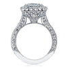 Tacori Round Bloom 3/4 Way Engagement Ring HT2605RD8