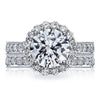 Tacori Round Bloom 3/4 Way Engagement Ring HT2605RD8