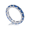 Tacori RoyalT Exclusive Cut Sapphire Eternity Band HT2648W65BS