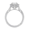 Tacori RoyalT 3/4 Way Oval Bloom Engagement Ring HT2652OV9X7