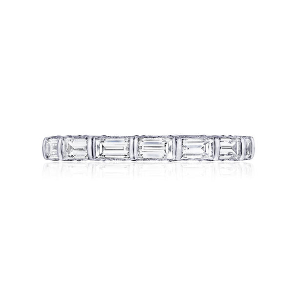 Tacori Classic Crescent RoyalT Baguette Diamond Eternity Band HT265865