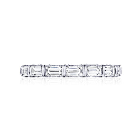 Tacori Classic Crescent RoyalT Baguette Diamond Eternity Band HT265865