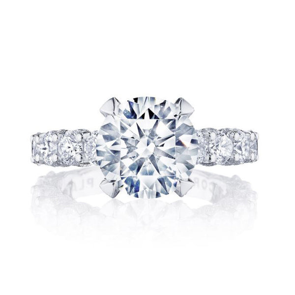 Tacori RoyalT Round Solitaire Engagement Ring HT2664RD8Y