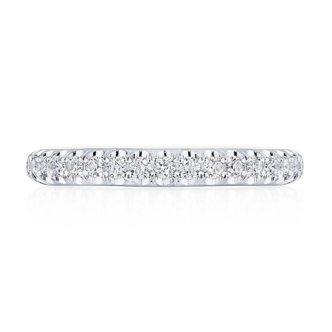 Tacori RoyalT Single Row Pavé Wedding Band HT2672BET