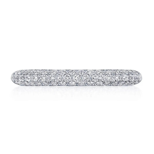 Tacori RoyalT Triple Row Pavé Wedding Band HT2673B12