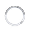 Tacori RoyalT Triple Row Pavé Wedding Band HT2673B12