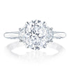 Tacori Oval 3-Stone Engagement Ring HT2688OV95X7