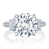 Tacori Round 3-Stone Engagement Ring HT2691RD10