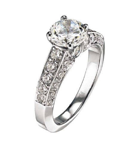 Scott Kay Ladies Diamond Engagement Ring M1118RD10